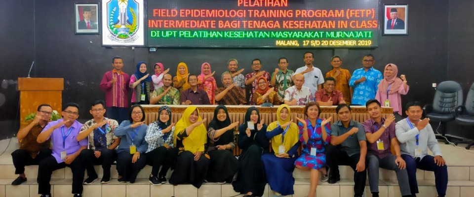 Cegah Masalah Penyakit Berpotensi Wabah, 15 Petugas Kesehatan di Jawa Timur Ikuti Pelatihan FETP Intermediate