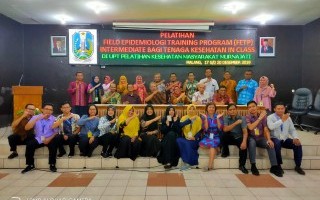 Cegah Masalah Penyakit Berpotensi Wabah, 15 Petugas Kesehatan di Jawa Timur Ikuti Pelatihan FETP Intermediate